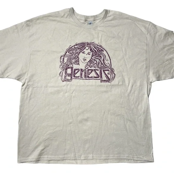 Gildan Shirts Nwot Genesis Classic Hair Logo Vintage Style